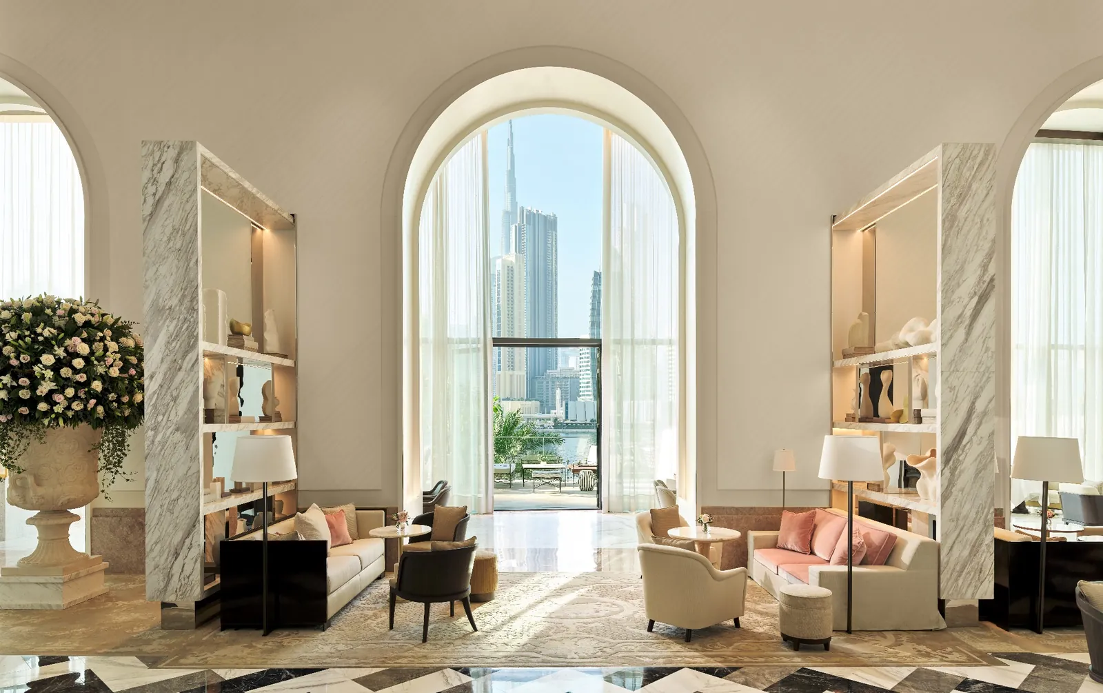 Lobby at The Lana, Dorchester Collection